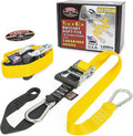 PowerTye - Made in USA - Heavy Duty Ratchet Tie Down Straps by PowerTyeMFG