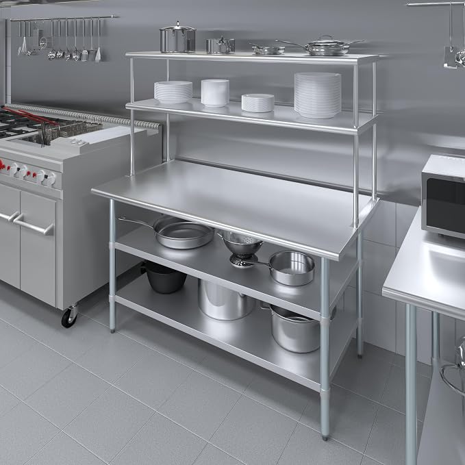Amgood Stainless Steel Work Table - Image 5