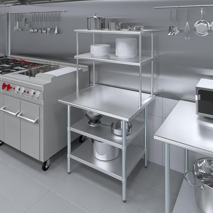 Amgood Stainless Steel Work Table - Image 5