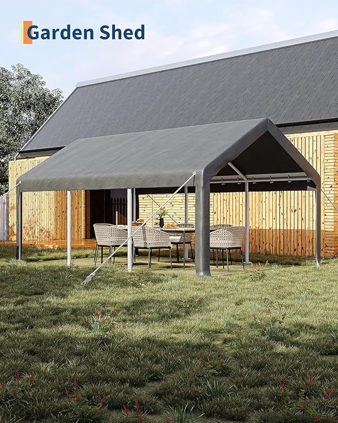 12 x 20FT Heavy Duty Carport - Image 2