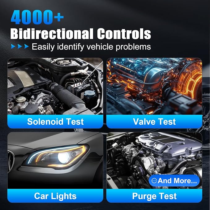 XTOOL D7S Bidirectional Scan Tool, 2025 OBD2 Scanner Diagnostic Tool - Image 4