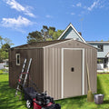 8x10 FT Outdoor Storage Shed, Metal Garden Shed by BNSPLY