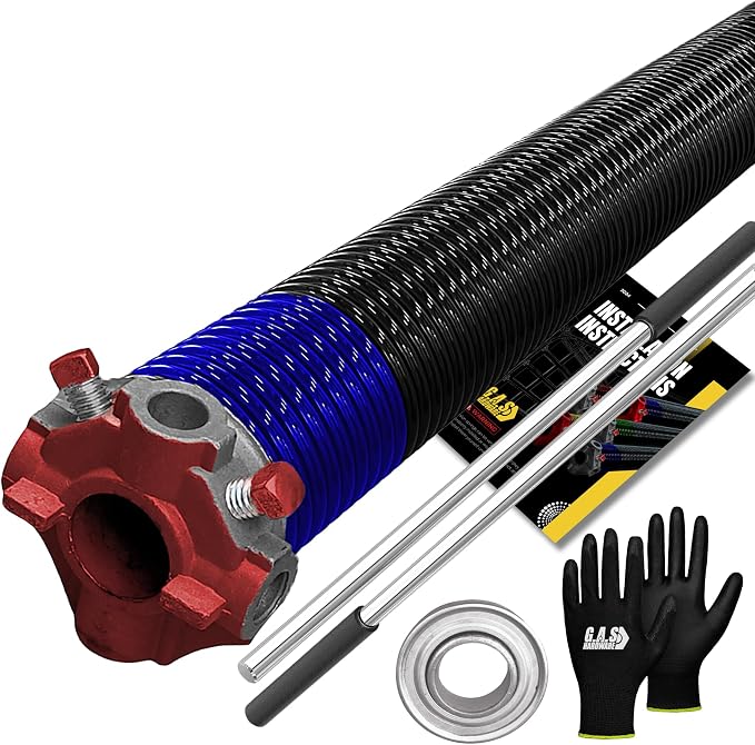 Garage Door Torsion Spring 262x1.75x36 Includes 1” Steel Bearing, Non-Slip by GASHardware