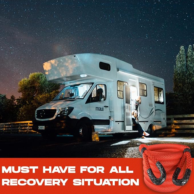 MiolleGear Heavy Duty Kinetic Recovery Tow Rope - Image 6