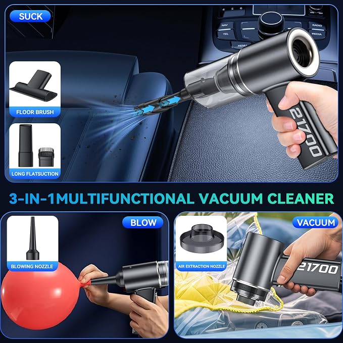 Car Vacuum Cordless Portable - Image 4