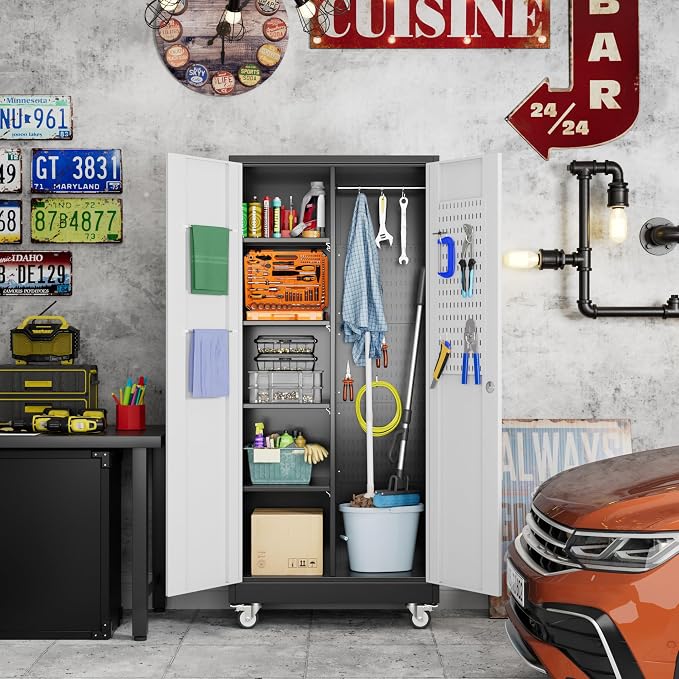 Broom Closet Storage Cabinet - Image 2