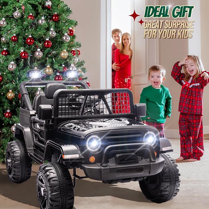 JOYMOR 12V Kids Ride on Truck - Image 8