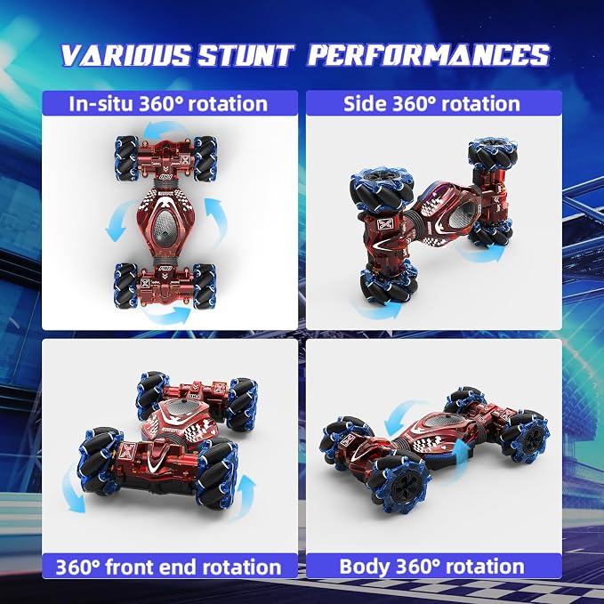Remote Control Gesture Sensor Toy Cars Drift Twist Car 360° Rotate Off-Road - Image 2