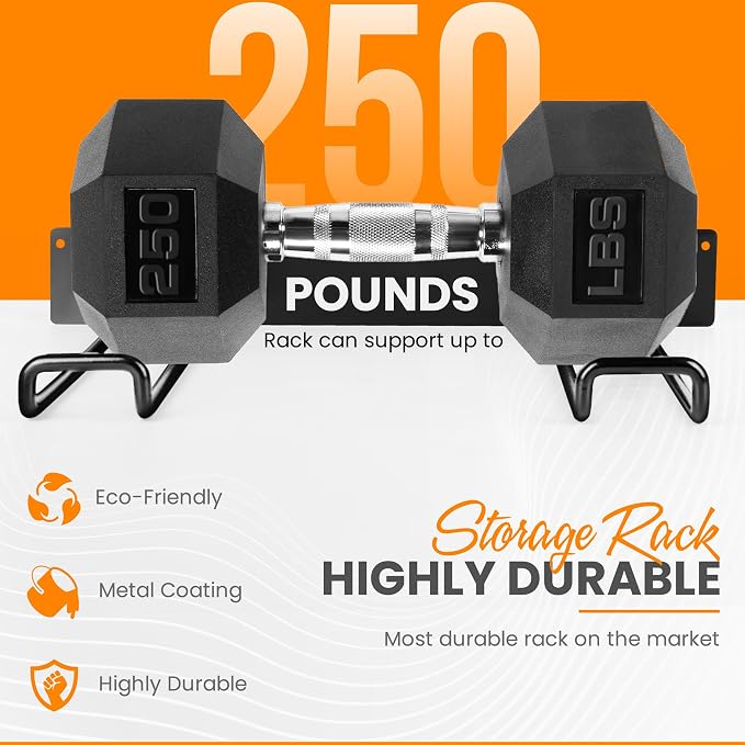 Heavy Duty Folding Chair & Tool Rack – Wall Mount Organizer - Image 3