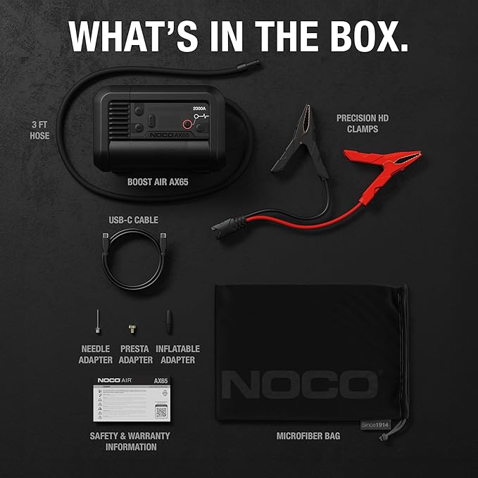NOCO Boost Air AX65: 2000A Jump Starter - Image 7