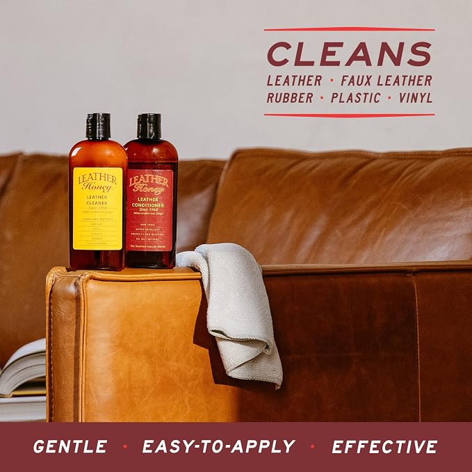 Leather Honey Leather Conditioner & Cleaning Kit - Image 3