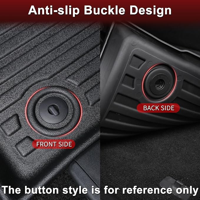 All Weather Floor Mats Fit for Mazda CX-70 & CX70 PHEV 2025 Custom Fit - Image 5