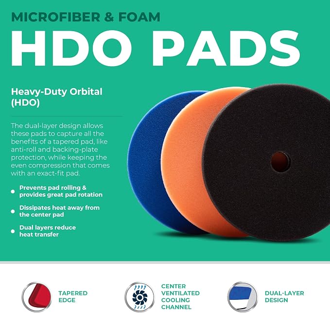 HDO Foam and Microfiber kit- Complete HDO-CCS line-up in one Box. Cutting - Image 3