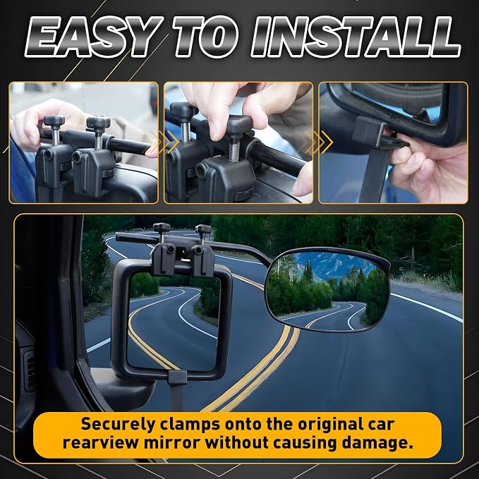 Universal Clip on Towing Mirrors Extensions - Image 6