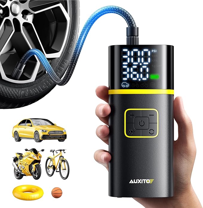 AUXITO Tire Inflator Portable Air Compressor by AUXITO