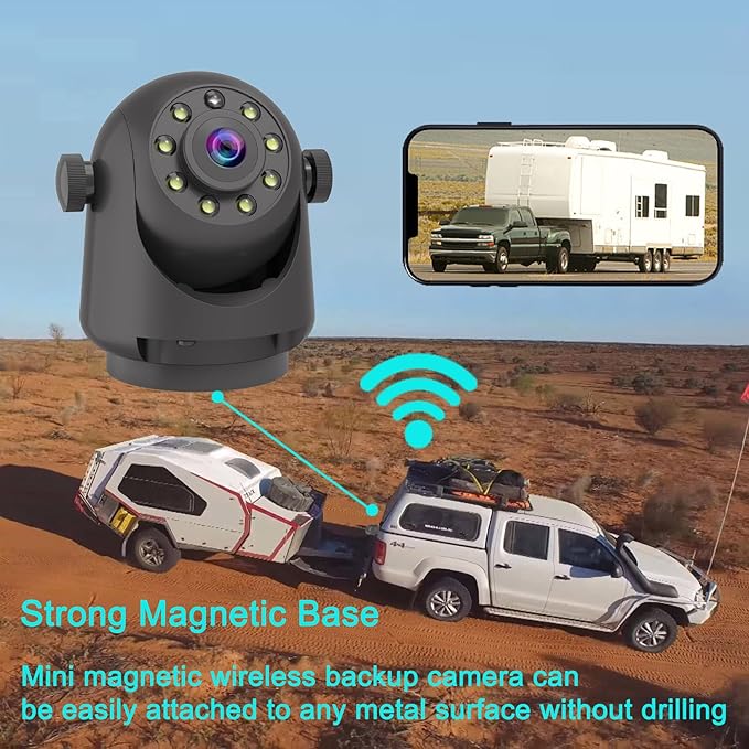 Wireless Magnetic Backup Camera - Image 2