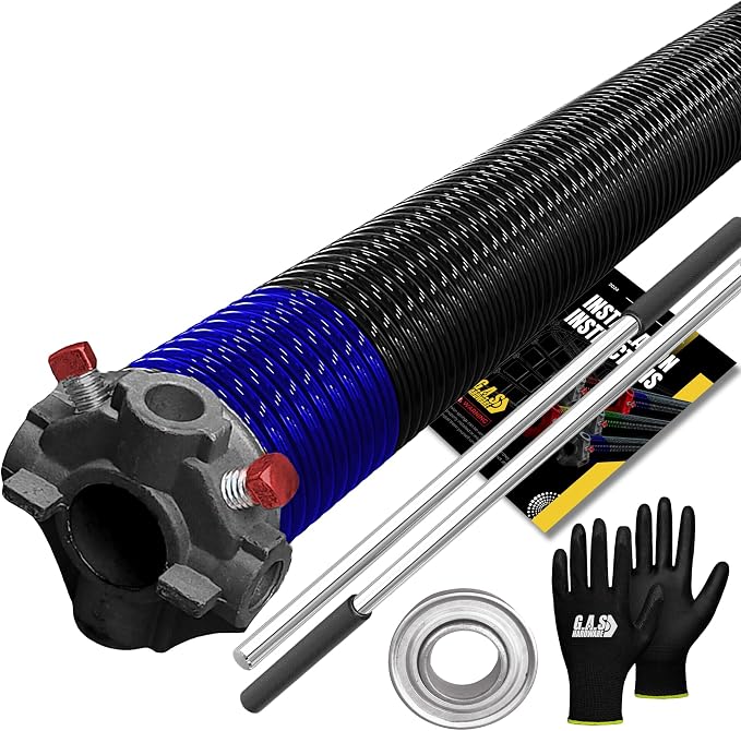 Garage Door Torsion Spring 262x1.75x48 Includes 1” Steel Bearing, and Winding by GASHardware