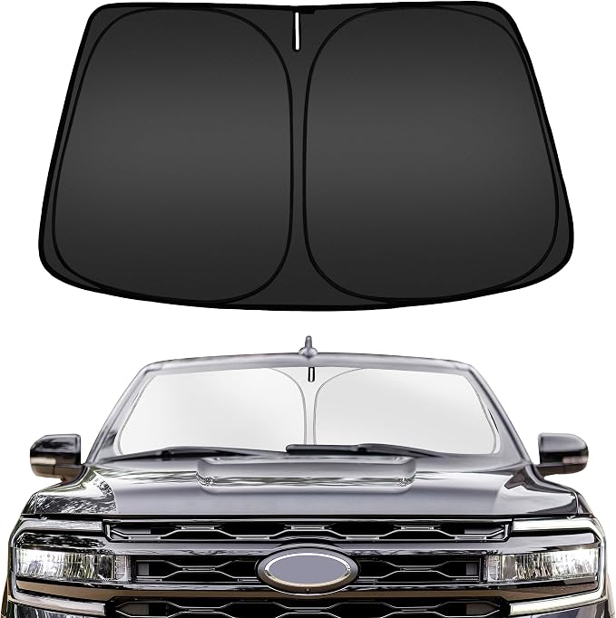 ARISMOTOR Windshield Sun Shade for Ford Expedition 2018-2025, Custom Fit by ARISMOTOR
