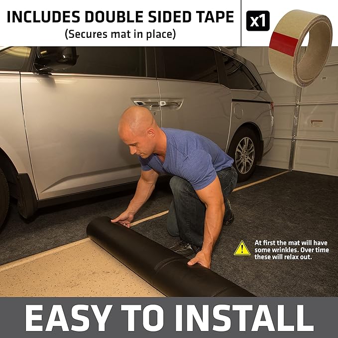 Drymate Garage Floor Mat, Protects Surfaces, Transforms Garage, Waterproof - Image 4
