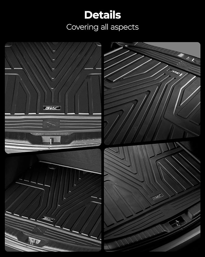 3W Cargo Liner Fit for Honda CR-V 2023 2024 2025 2026 TPE Custom Fit All - Image 9