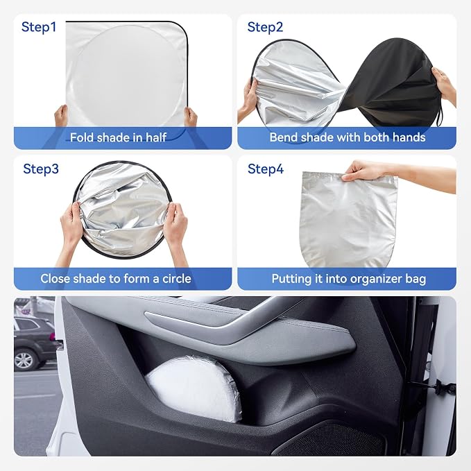 ARANA RV Windshield Sun Shade - Image 6