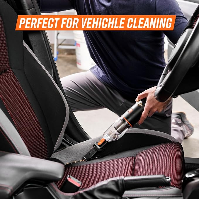 Armor All AA07V2 0901 Cordless Car Vacuum Handheld Mini Vacuum Cleaner - Image 4