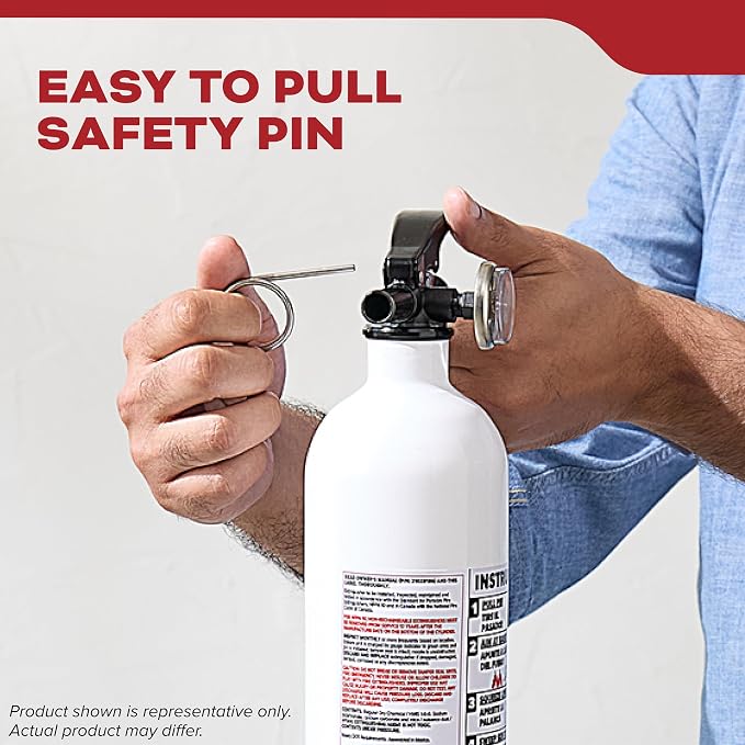 Kidde Fire Extinguisher for Vehicles, Single-Use 5BC - Image 11