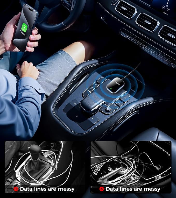 2025 Upgraded Wireless CarPlay Adapter - Image 8