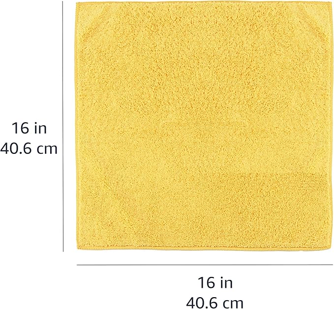 Amazon Basics Microfiber Car Drying Towels, Lint Free, Scratch Free, Highly - Image 5