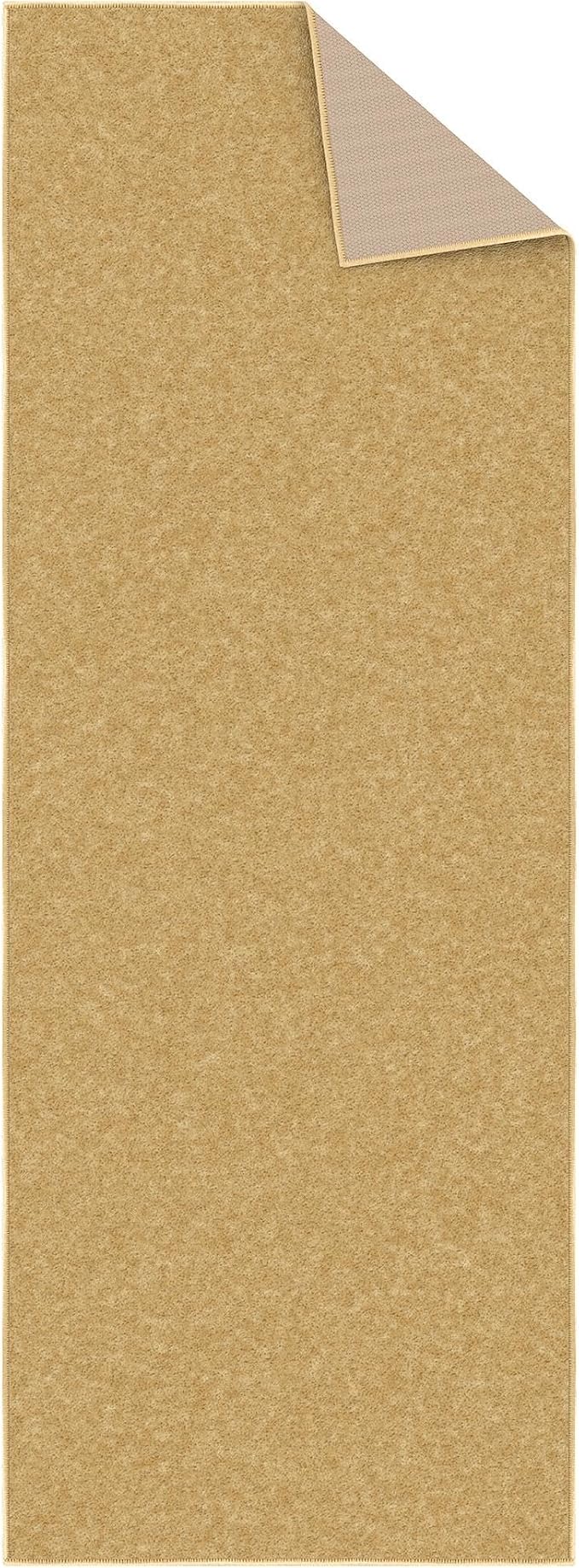 Ottomanson Hallway Runner Rug 2'2" x 6' Non Slip Solid Area Rugs Easy to Clean - Image 7