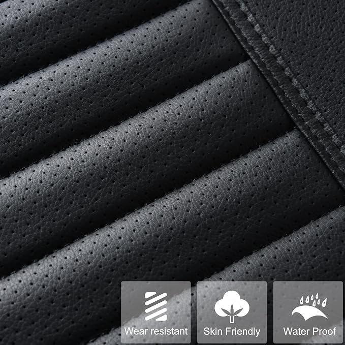 1pc Edge Wrapping Comfortable Car Front Seat Cover Cushion Pad Mat Protector - Image 4