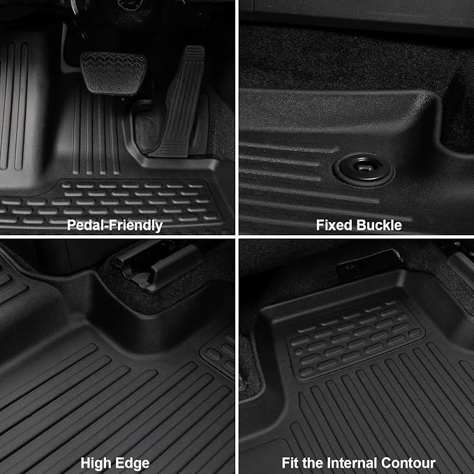 Floor Mats for 2024 2025 Lexus TX, Cargo Liner - Image 5