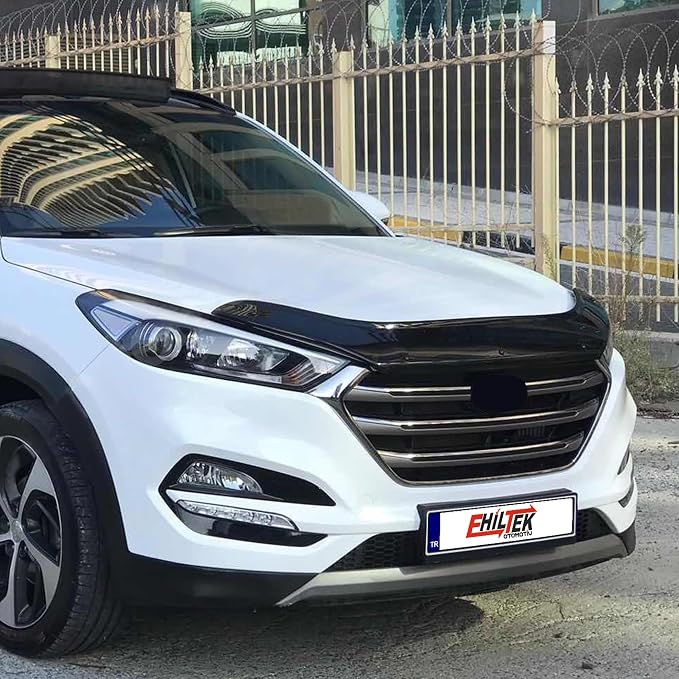 Hood Deflector Guard Fits Hyundai Tucson 2016-2020 | Bug & Bonnet Shields - Image 6