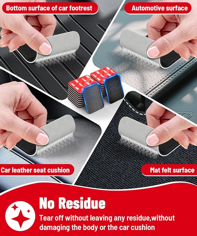 Hook and Loop Strips with Super Adhesive Heavy Duty, Made of 3M, Heat Resistant - Image 4