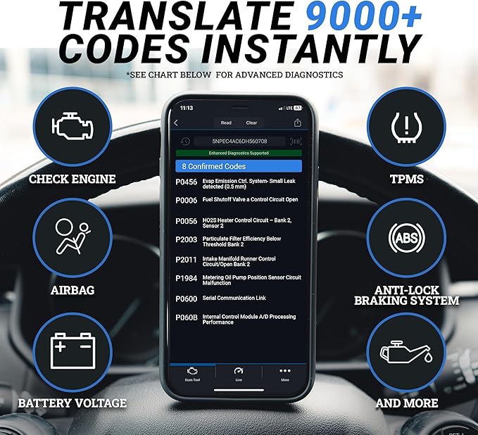 BlueDriver Bluetooth Pro OBDII Scan Tool - Image 3