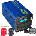 4000 Watt Inverter Pure Sine Wave Power Inverter 12V to 110V 120V AC, 7000W by VOLTWORKS