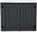 DWVO Outdoor Weather-Resistant Horizontal Storage Shed, 35 Cu Ft Capacity by DWVO