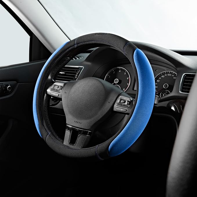 Skechers Steering Wheel Cover, Memory Foam Car Steering Wheel Cover, by Skechers