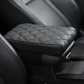 Car Center Console Cover pad Genuine Cowhide Leather, Vehicle Arm Rest Cushion by -----------------