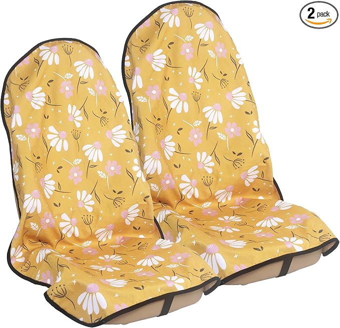 Car Seat Cover Protector Front Seats, by LoyaGour