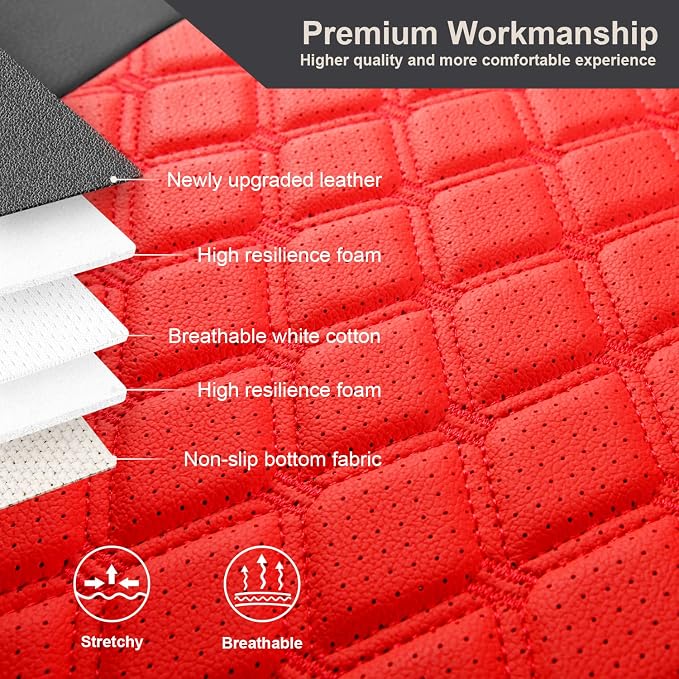 GIANT PANDA Customized Full Set Car Seat Covers - Image 7