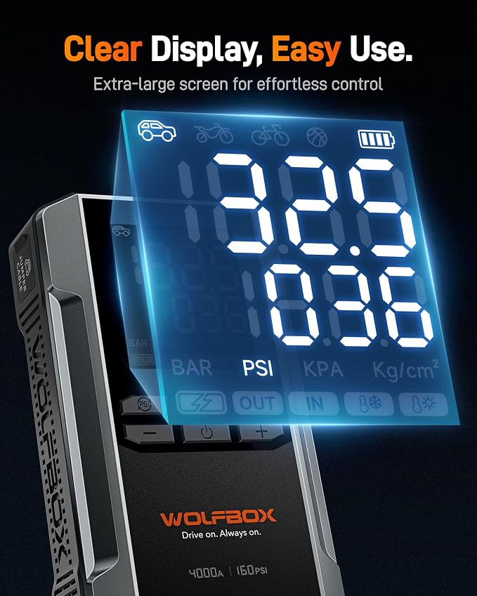 WOLFBOX 4000A Jump Starter - Image 8