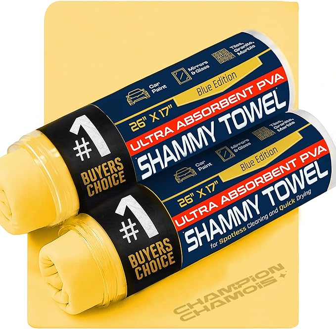 Premium Large Shammy Towel for Car by ChampionChamois