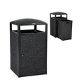 Alpine Outdoor Commercial Trash Can by AlpineIndustries