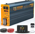 3000W Pure Sine Wave Power Inverter DC 12V to 110V 120V by MWXNE