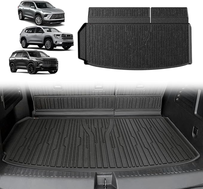 TripleAliners Trunk Floor Mat All Weather Liner Compatible by TripleAliners