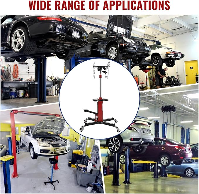 Hydraulic Transmission Jack 1322 LBS Capacity 33.8"-72.8" Lifting Height 2 - Image 7