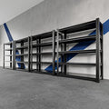 72" H x 48" W x 20" D 5-Tier Heavy Duty Garage Shelving Unit, 3000 LBS Capacity by Nexvrtau