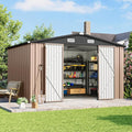 10x8 FT Outdoor Storage Shed by Breezestival