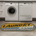 Ottomanson 20" x 59" Oval Laundry Room Rug by Ottomanson